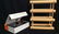 2 Wine Accessories Rack and Lever Corkscrew