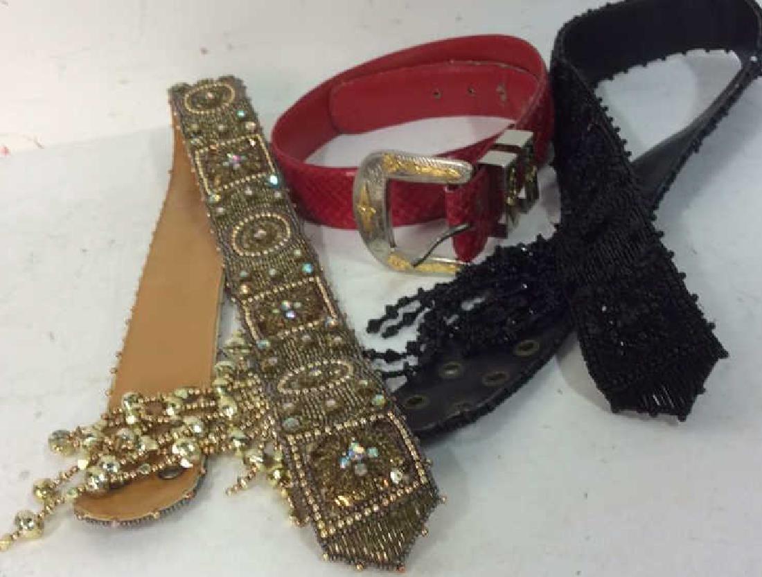 Lot 3 Assorted Ladies Stylish Belts (1 of 4)