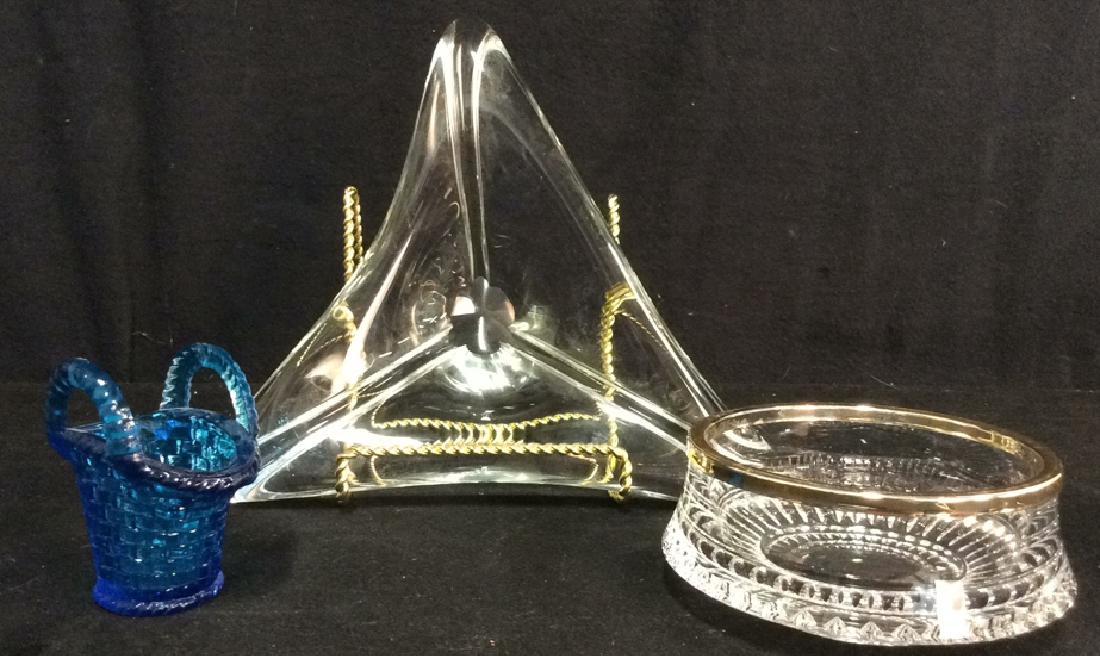Group 3 Assorted Glass Candy Dishes (1 of 5)