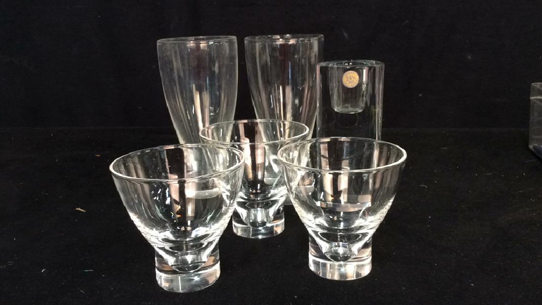 Group Lot 6 Crystal Glasses Table Top Accessories (1 of 6)
