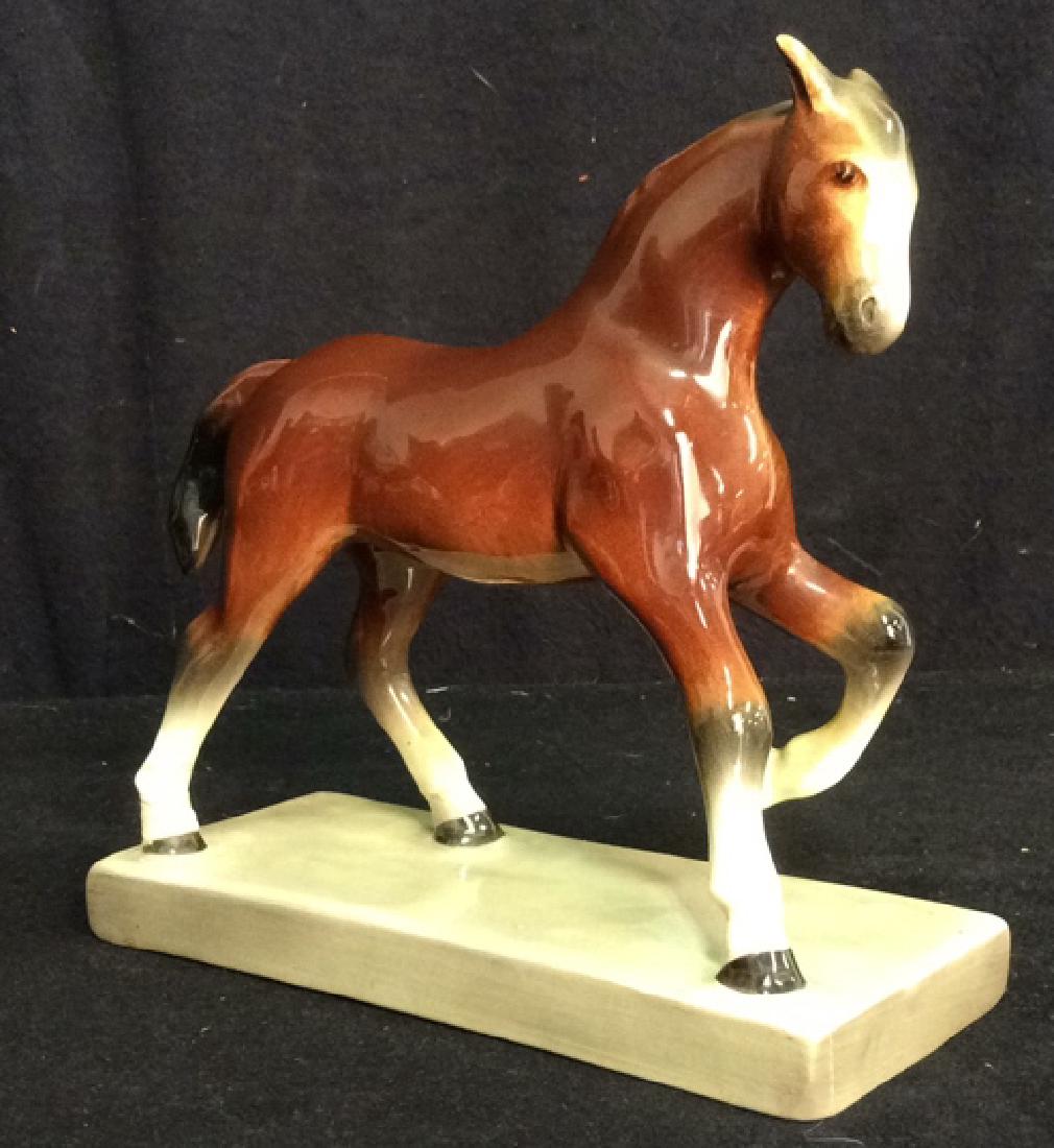 Goldschneider Ceramic Horse Statuette (1 of 5)