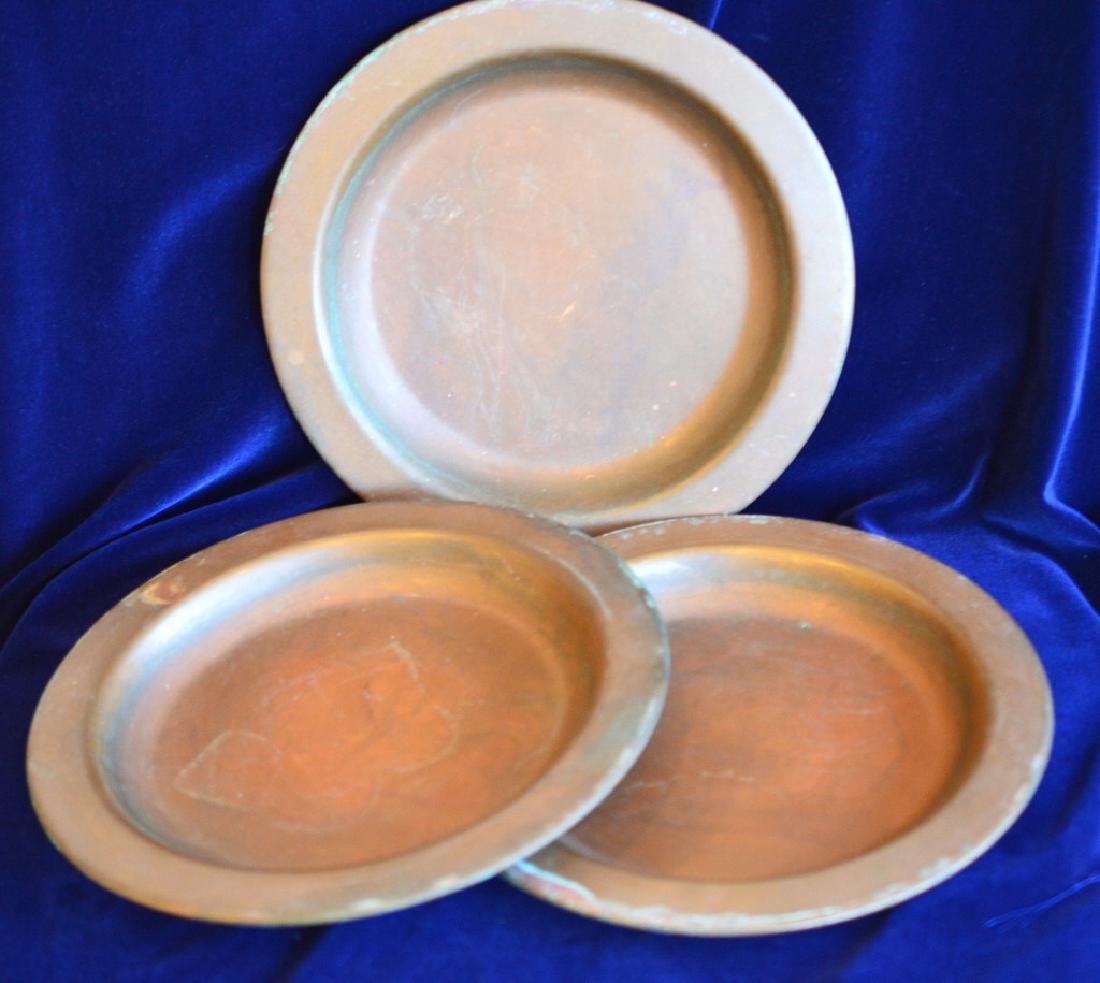 Three Keystoneware Copper Plates (1 of 4)