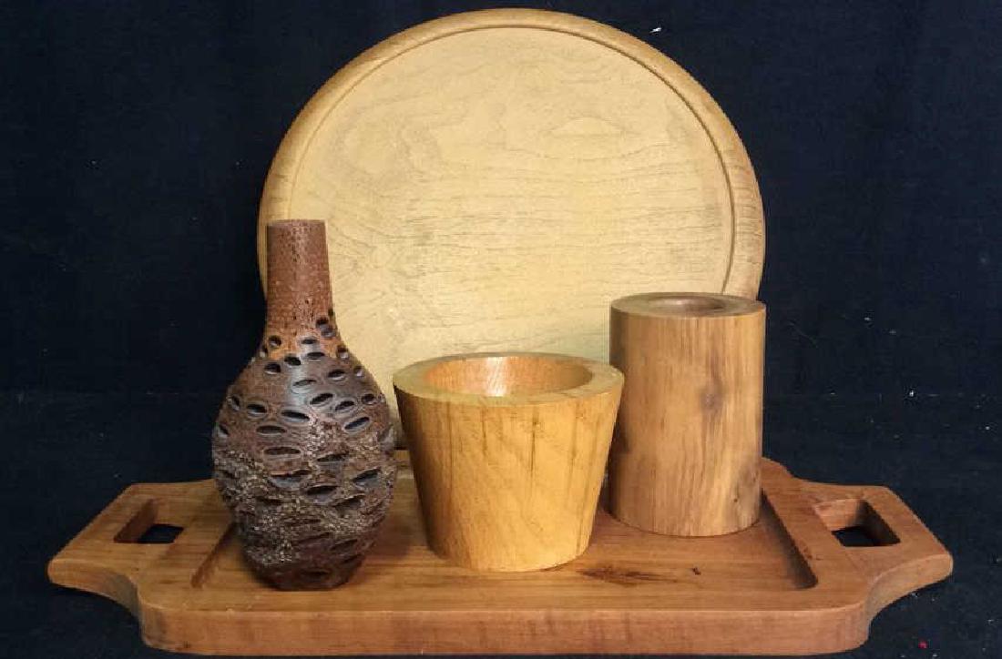 Group 5 Wooden Tabletop Accessories (1 of 5)