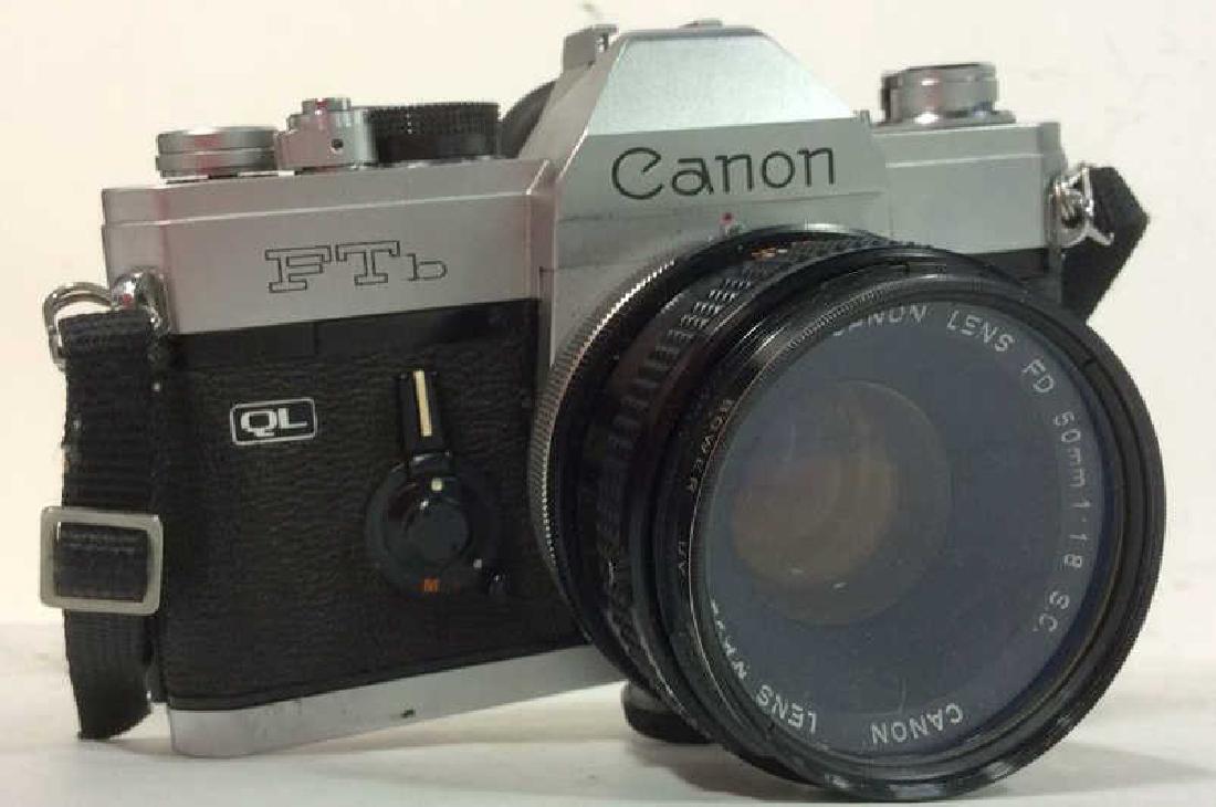 Lot 2 Photography Equipment Canon Camera W Lens (1 of 5)