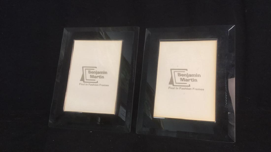 Pair Benjamin Martin Glass Picture Frames (1 of 5)