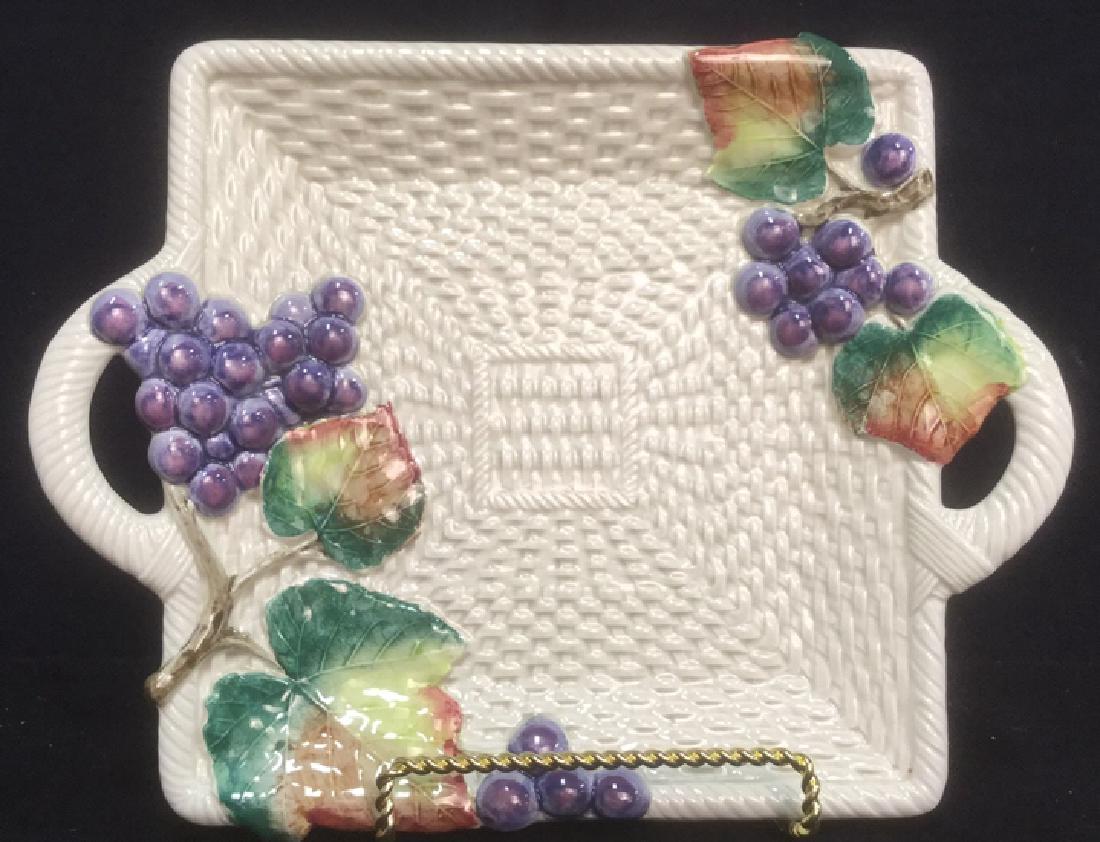 FITZ & FLOYD Ironstone Serving Plate (1 of 5)