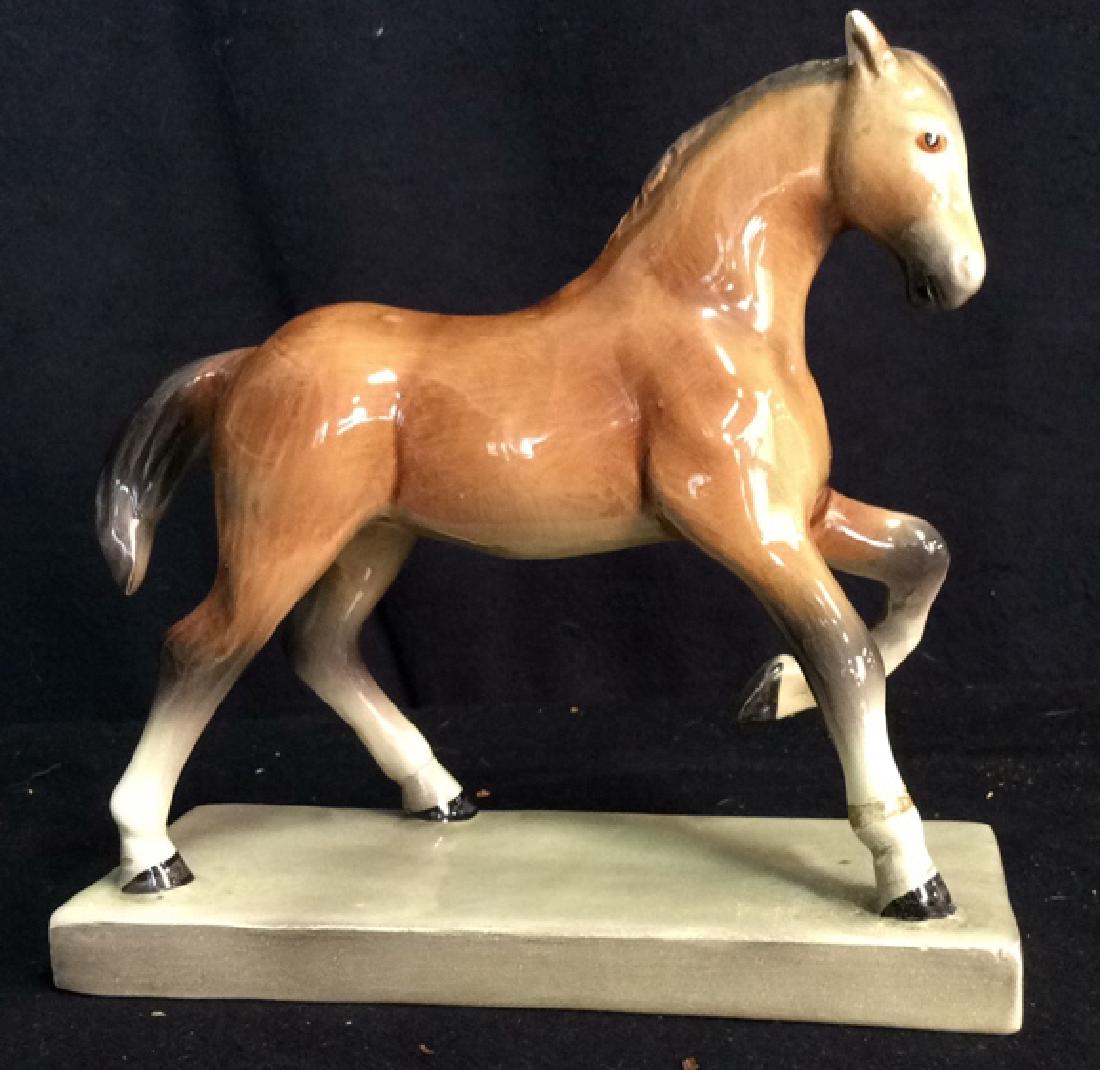Goldschneider Ceramic Horse Statuette (1 of 5)