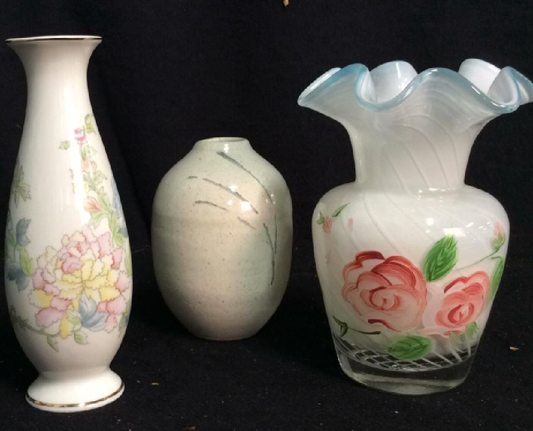 Group 3 Assorted Ceramic Glass Vases (1 of 5)
