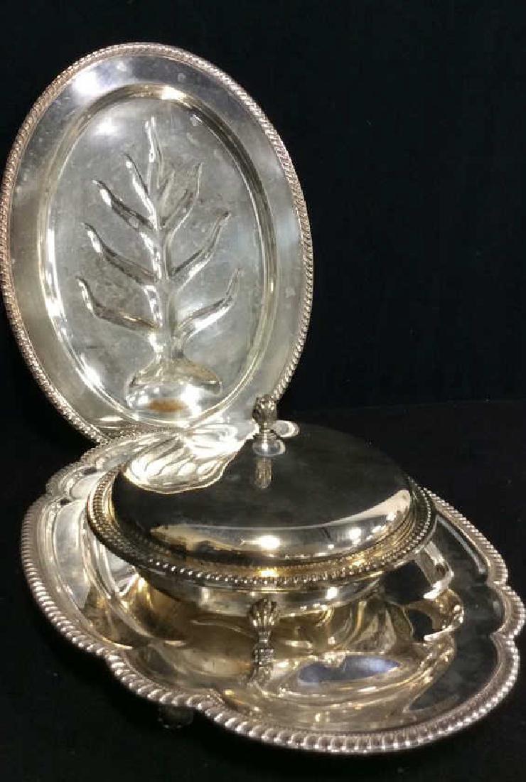 Lot 3 Silver Plated Fish Serving Accessories (1 of 7)