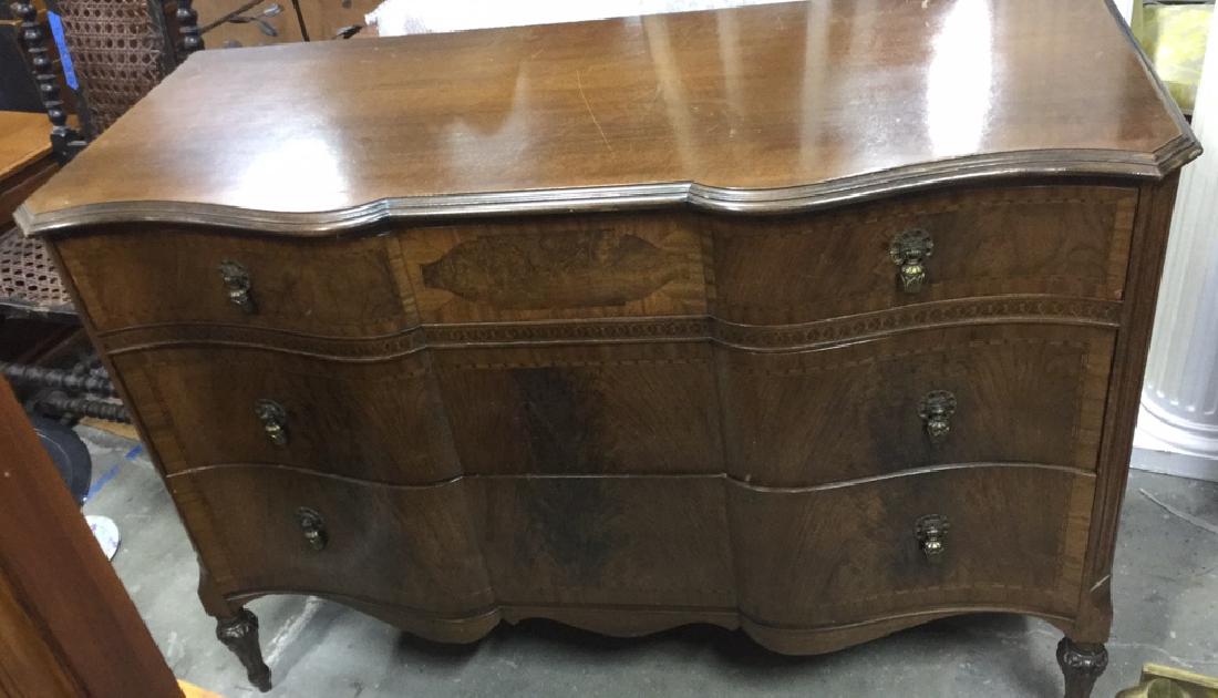 Victorian Style Wood Dresser (1 of 11)