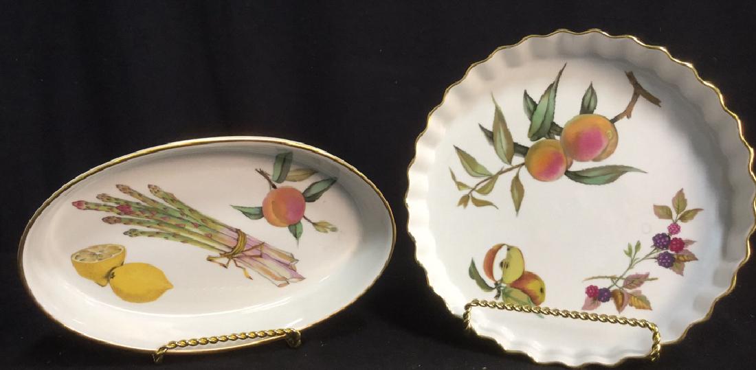 2 Fine Porcelain Royal Worcester Ovenware (1 of 5)