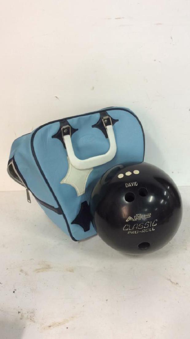 AMF Bowling Ball & ATLANTIC Bowling Bag (1 of 5)