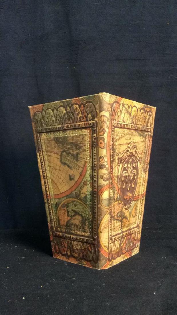 Vintage Continental Map Planter (1 of 5)