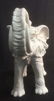 Ceramic Elephant Garden Stool Plant Stand Italy - 2