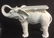 Ceramic Elephant Garden Stool Plant Stand Italy - 6
