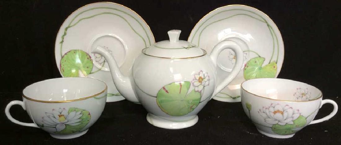 Hermes Nil Porcelain Tea Pot Cup Set (1 of 10)