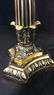 Pair Victorian Candelabra Style Metal Table Lamps - 4