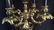 Pair Victorian Candelabra Style Metal Table Lamps - 5