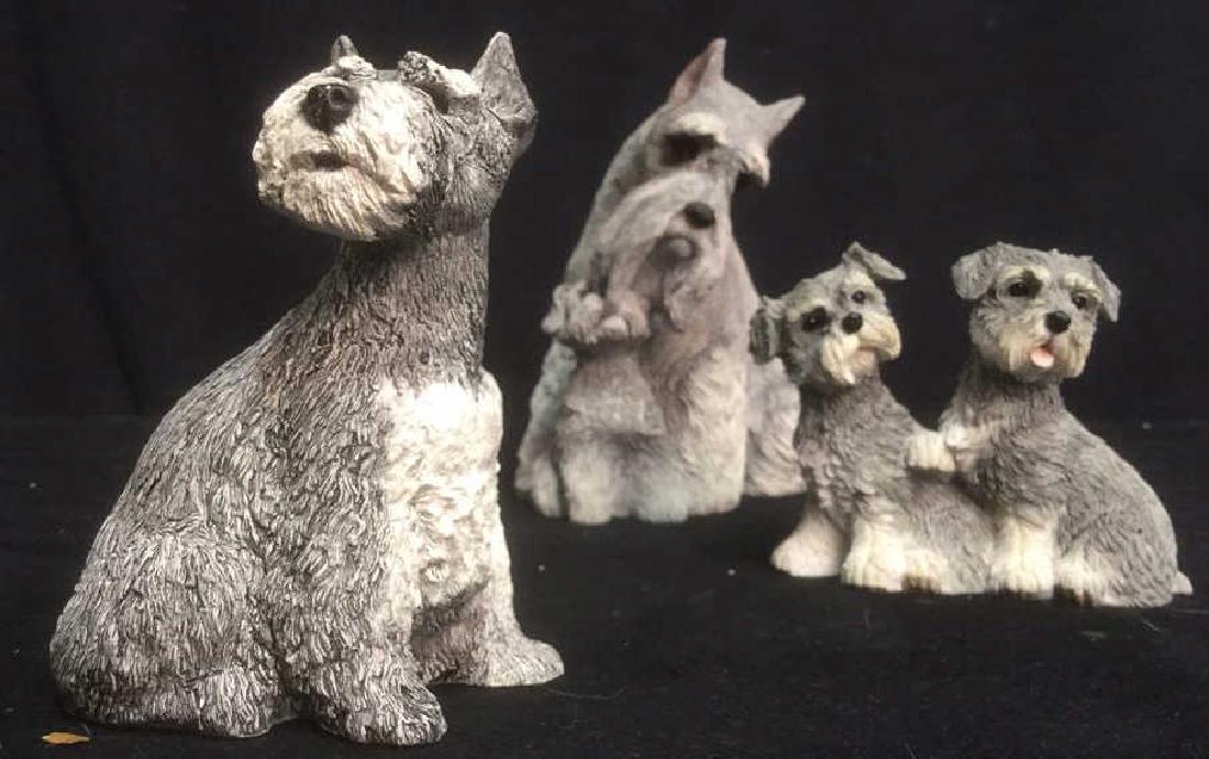 Group Lot of 3 Schnauzer Dog Lover Figurines (1 of 10)