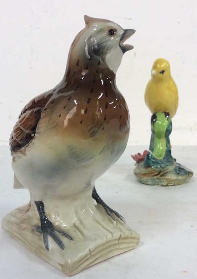 2 SHAFFORD & STANGL Hand Painted ceramic birds (1 of 10)