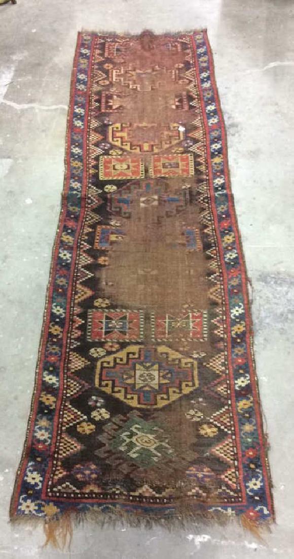 Antique or Vintage Kazak Carpet Runner (1 of 11)
