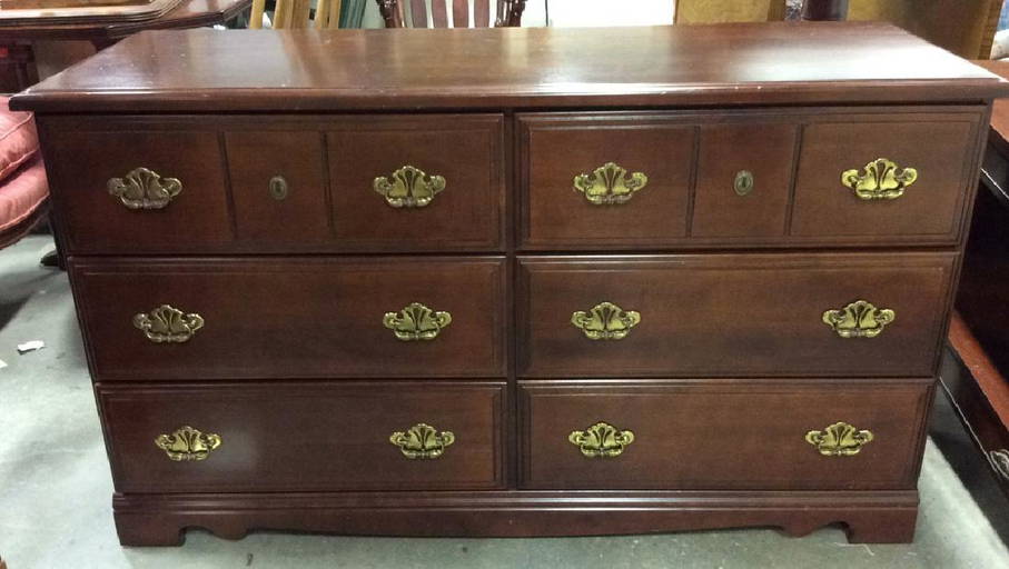Childs Craft Vintage Wooden 6 Drawer Dresser Aug 23 2017 The Benefit Shop Foundation Inc In Ny