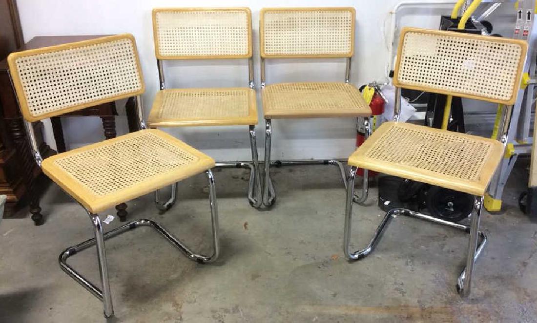 Set 4 Vintage Breuer l side Chairs (1 of 8)