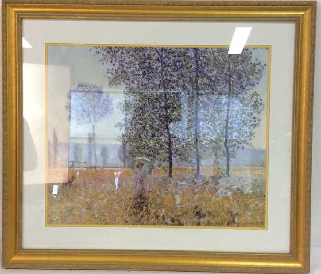 Claude Monet Gold leafed Framed Print (1 of 10)