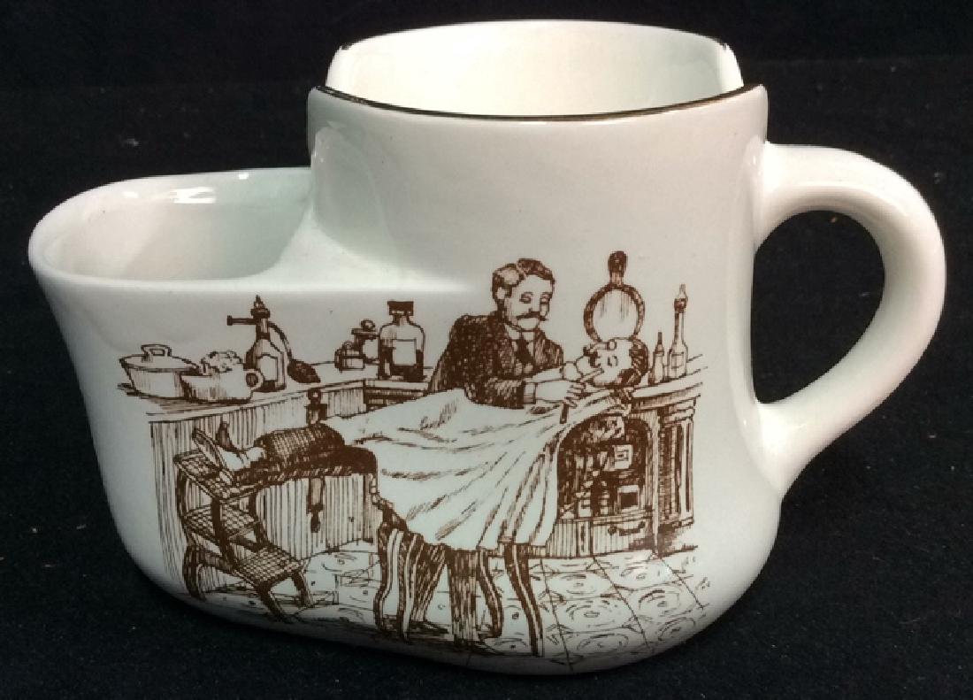 BURLEIGH Vintage Scuttle Shaving Mug (1 of 5)