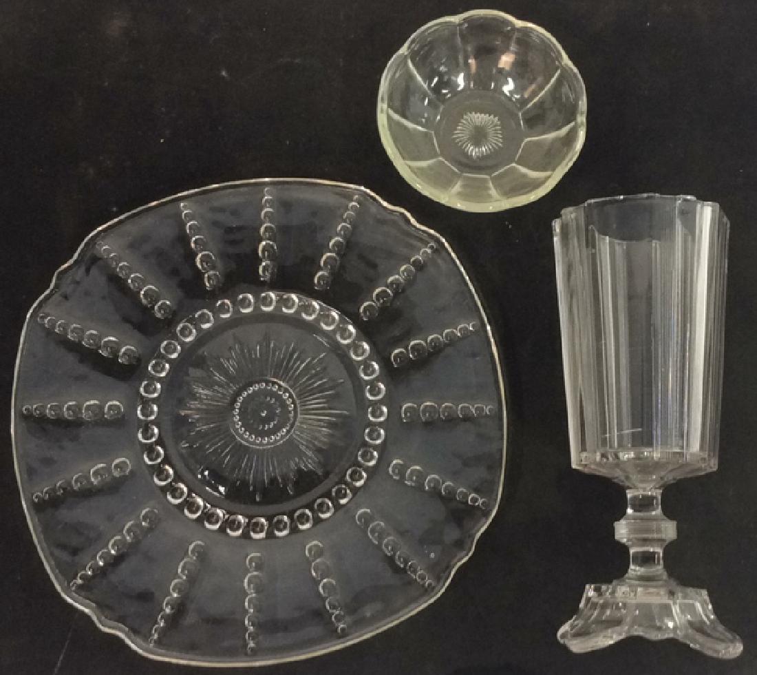 Lot 3 Glass Tabletop accessories (1 of 5)