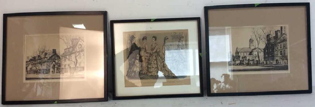 Lot 3 Black & White Prints (1 of 5)