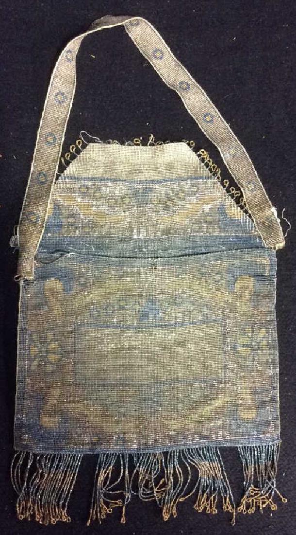 Antique Silver Metal Mesh Purse (1 of 9)