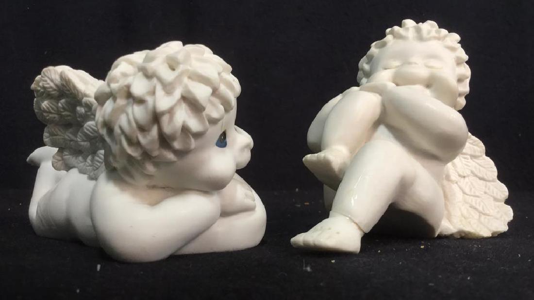 Lot 2 Ceramic Porcelain Cupid Style Figurines (1 of 5)