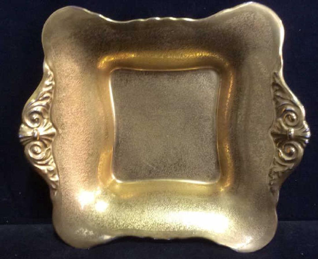 Stouter Studio gold tone porcelain Serving Dish (1 of 9)