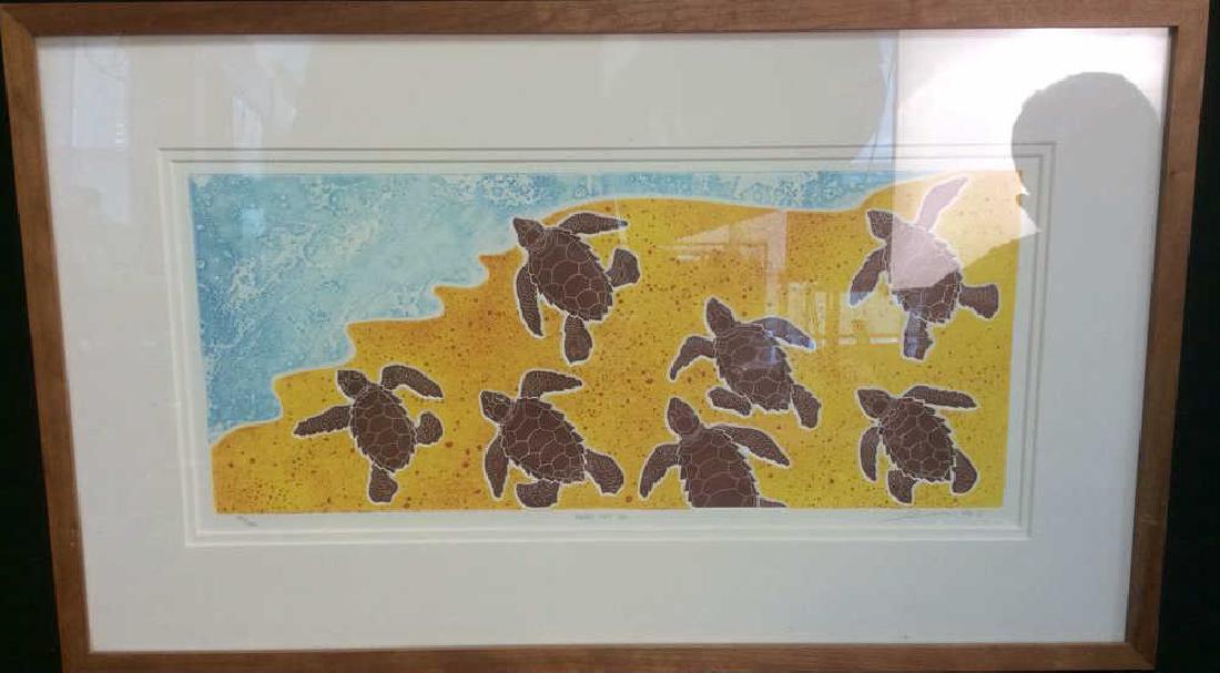 Limited Edition Turtle Scene Litho (1 of 7)