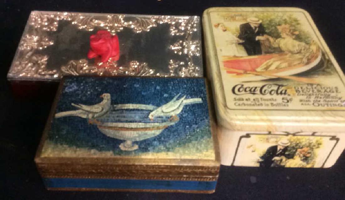 Group Three Jewelry Trinket Boxes (1 of 10)