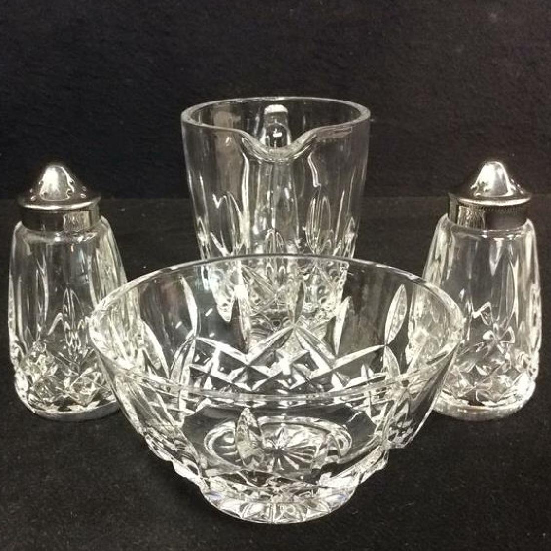 Lot 4 WATERFORD Crystal Tabletop Accessories (1 of 10)