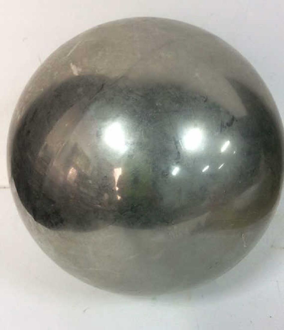 Chrome spherical Sculpture artwork (1 of 7)