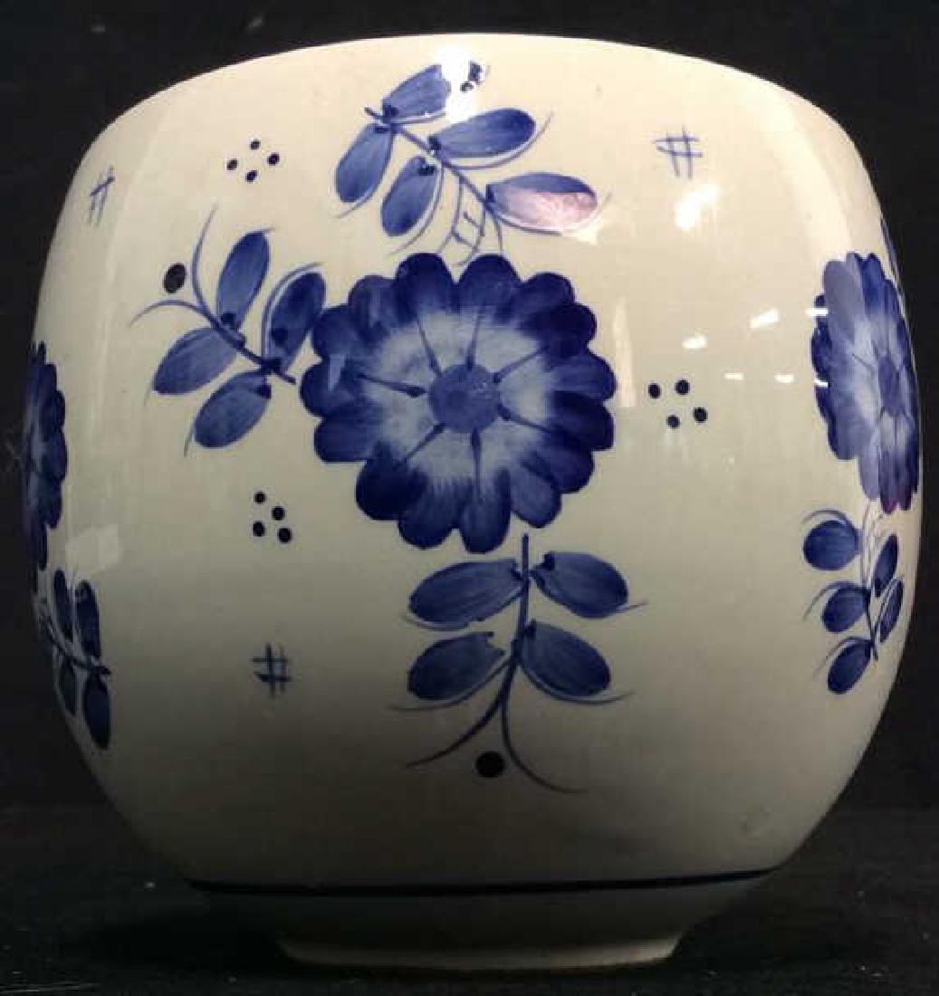 Ceramic Porcelain Floral Detail Planter (1 of 10)