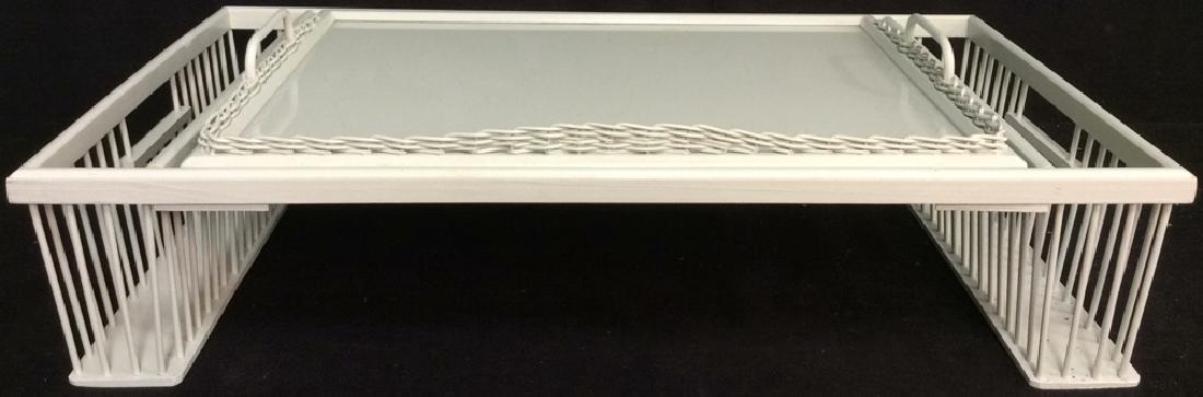 Vintage Hand Painted Wooden Breakfast in Bed Tray (1 of 5)