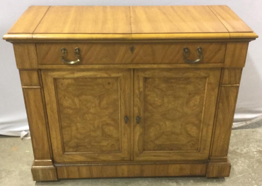 CENTURY Wheeled Bar W Drawer & Cabinet (1 of 10)