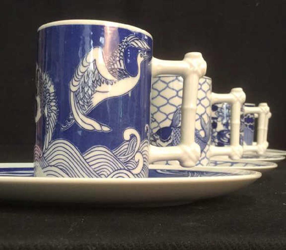 Lot 8 NANCY GETZ VANDOR Ceramic Porcelain Tea Set (1 of 11)