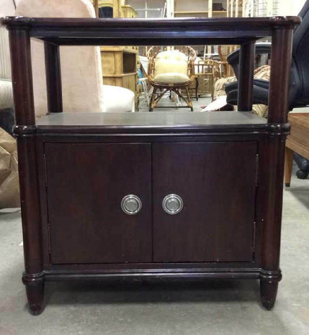 Dark Mahogany Toned End Table (1 of 10)