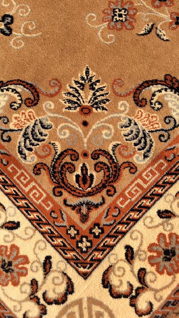 Gold & Cream Toned Pakistani Style Wool Rug (1 of 12)