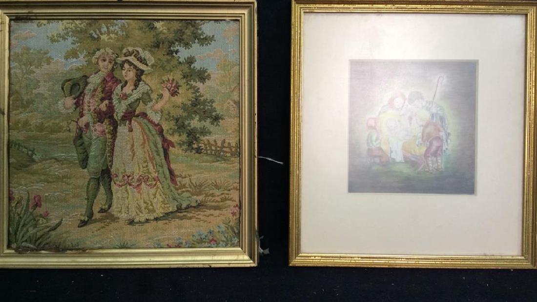 Lot 2 Tapestry & Framed Print (1 of 10)