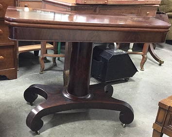 Vintage Empire Style Drop Leaf Table (1 of 9)