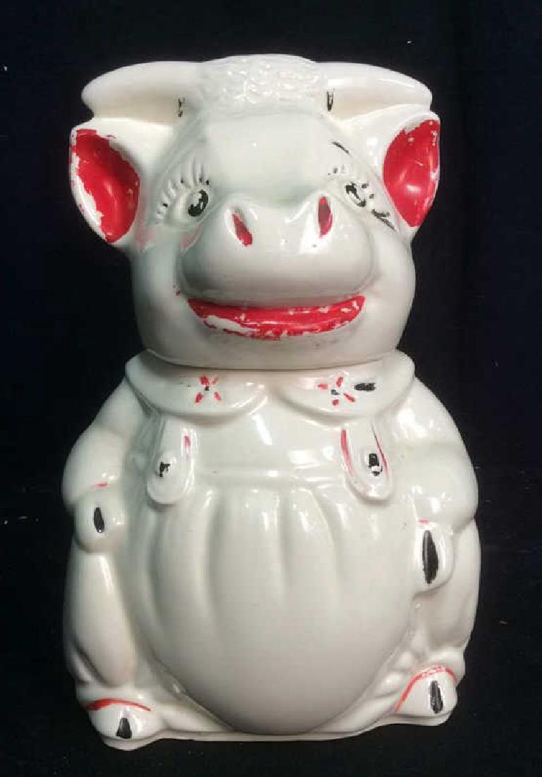 Vintage Pig Form Cookie Jar (1 of 7)