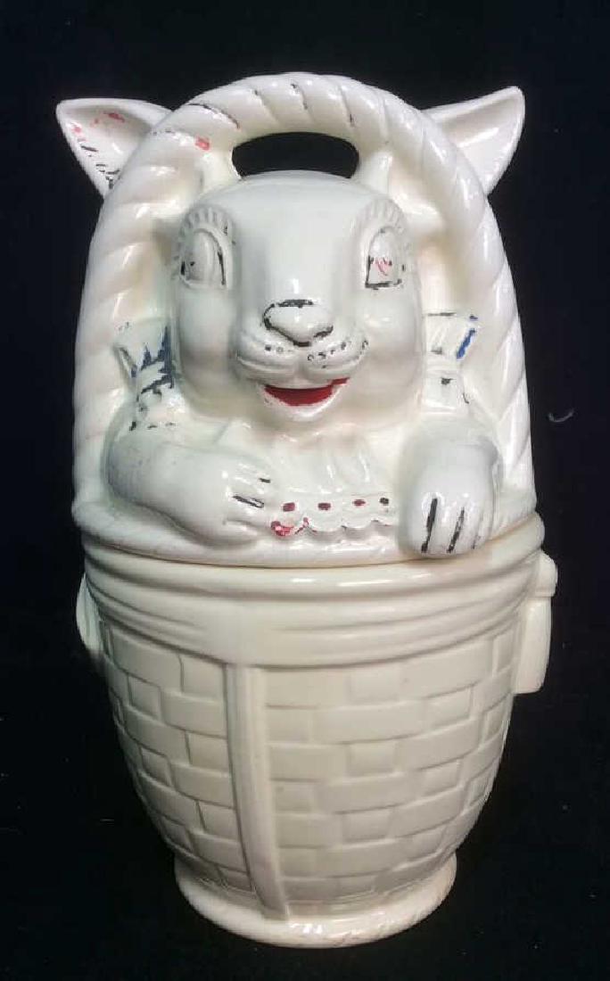 Vintage Collectible Rabbit Cookie Jar (1 of 10)