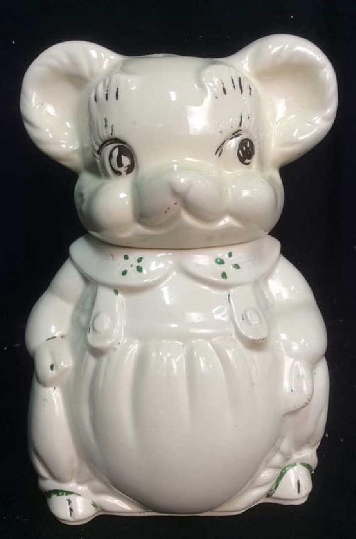 2 Face Mouse Vintage Cookie Jar (1 of 10)
