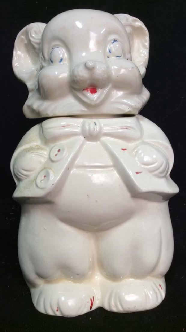 Vintage CollectibleCeramic Tuxedo Mouse Cookie Jar (1 of 10)
